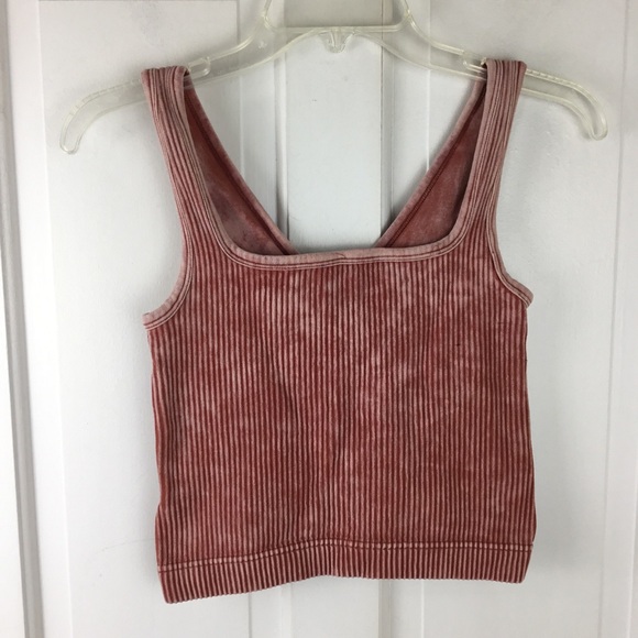 Zenana 2 Way Ribbed Crop Top - Picture 5 of 8